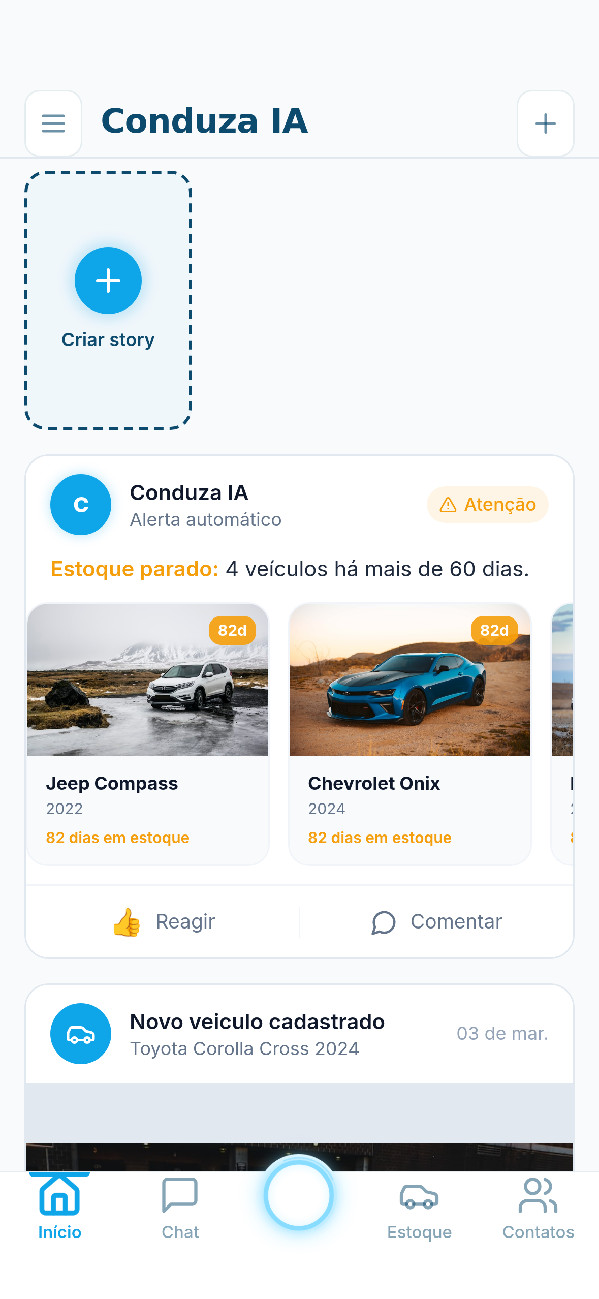 Dashboard CRM